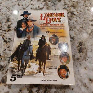Lonesome Dove - The Series (5 DVD Set, 2008) Dennis Weaver, Reinhold *Good*